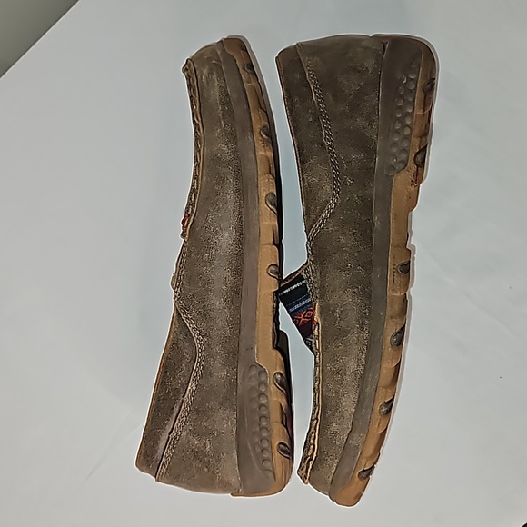 Twisted X slip on driving moc shoe WXC0005 size 9 aztec - Picture 12 of 12